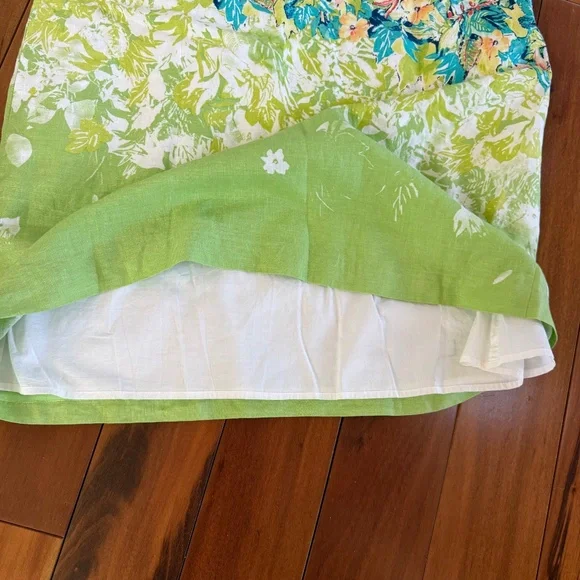J Jill Linen Tropical Sundress NWT - Picture 3 of 6